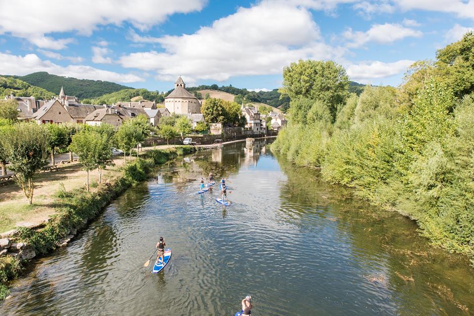 Un concept de paddle et canoe en Aveyron